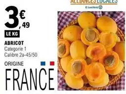 E.Leclerc E.leclerc - abricot offre