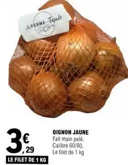 E.Leclerc Oignon jaune offre