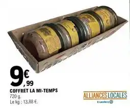 E.Leclerc E.leclerc - coffret la mi-temps offre