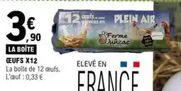 E.Leclerc Oeufs x12 offre