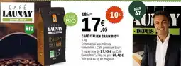 E.Leclerc Cafe italien gran bio offre