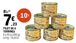 E.Leclerc Filet de 6 offre