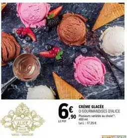 E.Leclerc Crème glacée offre