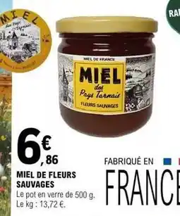 E.Leclerc Miel de fleurs sauvages offre
