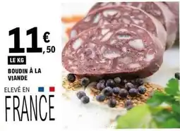 E.Leclerc Boudin à la viande offre