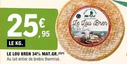 E.Leclerc Le lou bren 34% mat. gr offre