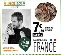 E.Leclerc E.leclerc - pain au levain offre