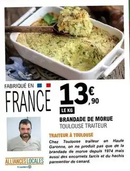 E.Leclerc Parmentier - brandade de morue offre