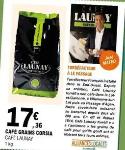 E.Leclerc Tous - café grains corsia offre