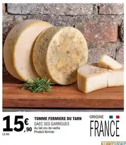 E.Leclerc Tomme fermiere du tarn offre