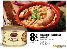 E.Leclerc E.leclerc - cassoulet toulousain au porc offre