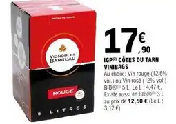 E.Leclerc Igp côtes du tarn offre