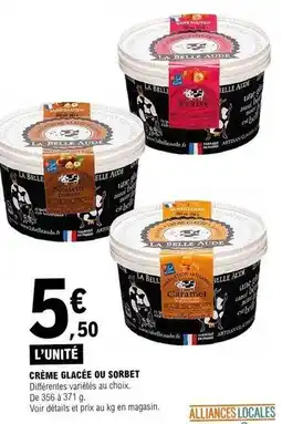 E.Leclerc Bell - crème glacée ou sorbet offre