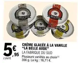 E.Leclerc Crème glacée à la vanille offre