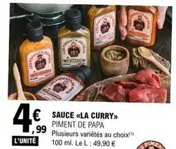 E.Leclerc Sauce la curry offre