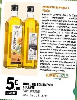 E.Leclerc Huile de tournesol offre