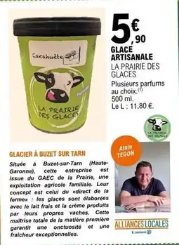 E.Leclerc E.leclerc - glace artisanale offre