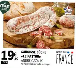 E.Leclerc Saucisse sèche offre