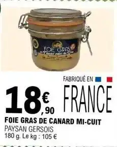 E.Leclerc Canard - foie gras de mi-cuit offre