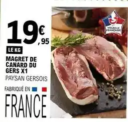 E.Leclerc Canard - magret de du gers x 1 offre