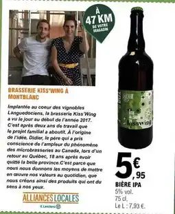 E.Leclerc E.leclerc - biere ipa offre