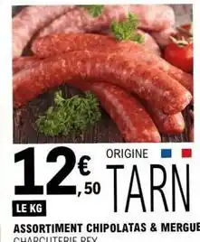 E.Leclerc Assortiment chipolatas & mergue offre