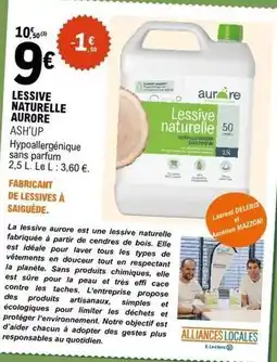 E.Leclerc Tous - lessive naturelle offre