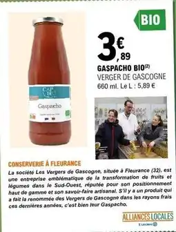 E.Leclerc Gaspacho bio offre