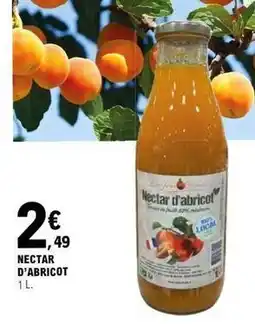 E.Leclerc Nectar d'abricot offre