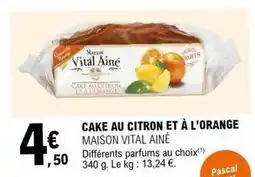 E.Leclerc Orange - cake au citron et à l'orange offre