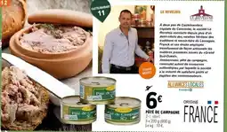 E.Leclerc Société - pate de campagne offre
