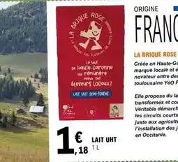 E.Leclerc Lait uht offre