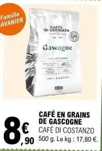 E.Leclerc Café en grains de gascogne offre