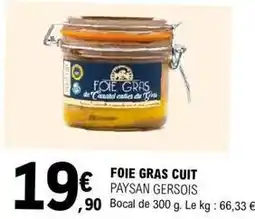 E.Leclerc Canard - foie gras cuit offre