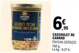 E.Leclerc Canard - cassoulet de offre