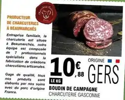 E.Leclerc Tous - boudin de campagne offre