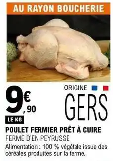 E.Leclerc Gers - poulet fermier prêt à cuire offre