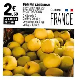 E.Leclerc Pomme goldrush offre