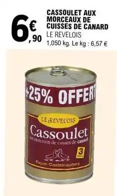 E.Leclerc Canard - cassoulet aux morceaux de cuisses de offre