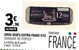 E.Leclerc Gros oeufs extra frais offre