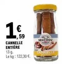 E.Leclerc Cannelle entière offre