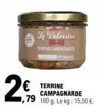 E.Leclerc Terrine campagnarde offre