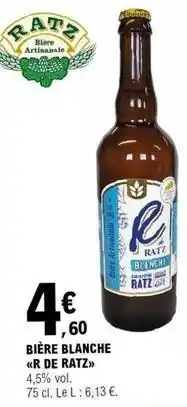 E.Leclerc Bière blanche offre