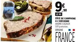 E.Leclerc Pate de campagne a l'ancienne offre