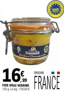E.Leclerc Canard - foie gras verrine offre
