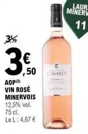 E.Leclerc Aop vin rose offre