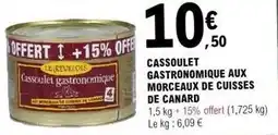 E.Leclerc Canard - cassoulet gastronomique aux morceaux de cuisses de offre
