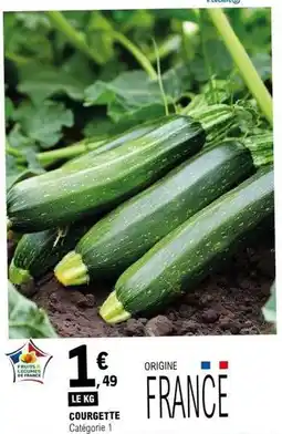 E.Leclerc Courgette offre