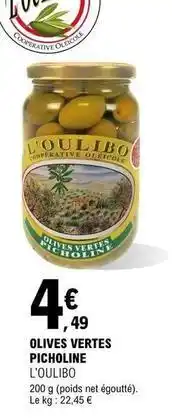E.Leclerc Olives vertes offre