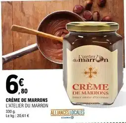 E.Leclerc Crème de marrons offre